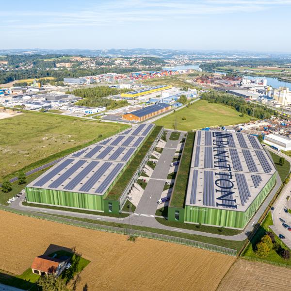 Erster Mieter im Panattoni Park Ennshafen: Rosenbauer International plant Logistikstandort